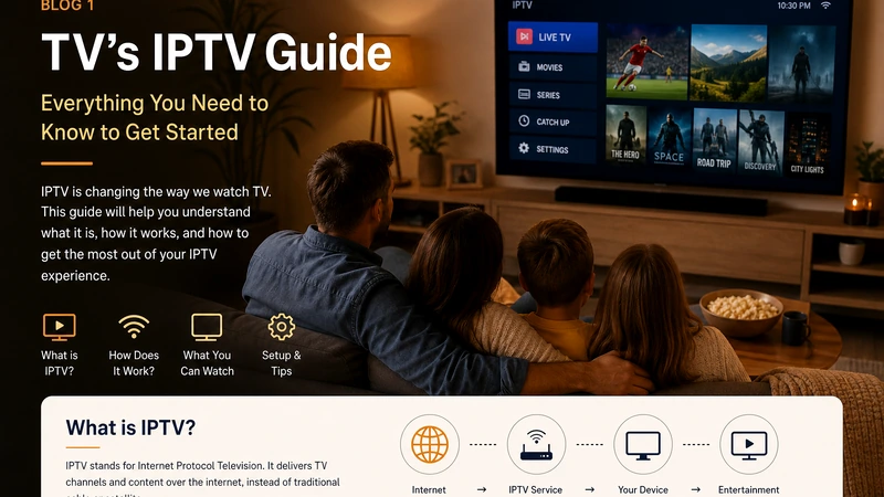 TVs IPTV 2026 — Guide fuer jedes Zuhause